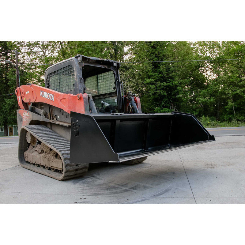 Express Steel Buckets Express Steel 90" Universal Quick Attach Snow/Mulch Bucket - ES-STSMB-0090