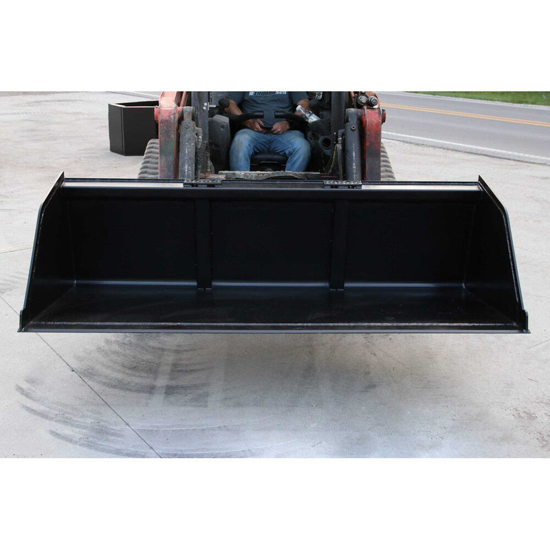 Express Steel Buckets Express Steel 90" Universal Quick Attach Snow/Mulch Bucket - ES-STSMB-0090