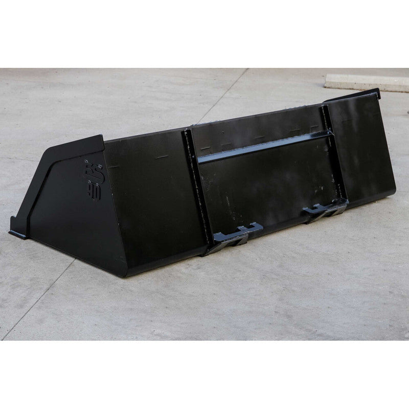 Express Steel Buckets Express Steel 90" Universal Quick Attach Snow/Mulch Bucket - ES-STSMB-0090