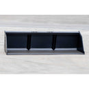 Express Steel Buckets Express Steel 96" Universal Quick Attach Snow/Mulch Bucket - ES-STSMB-0096