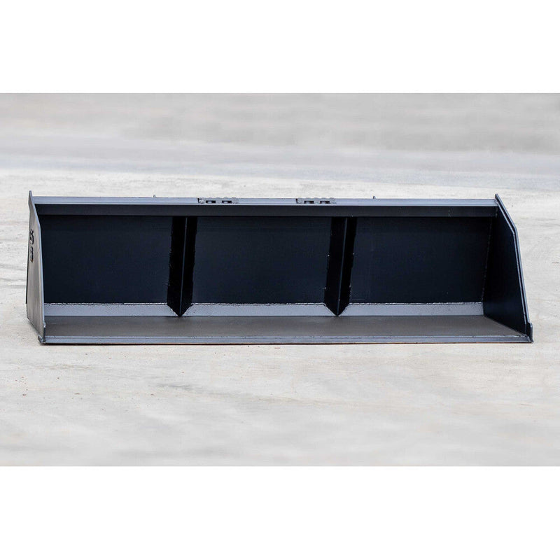 Express Steel Buckets Express Steel 96" Universal Quick Attach Snow/Mulch Bucket - ES-STSMB-0096