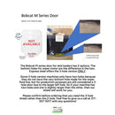 Express Steel Windshield Express Steel Bobcat M Series Lexan Polycarbonate Windshield - FIN-H-542B1