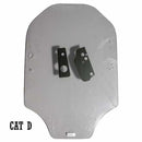 Express Steel Windshield Express Steel Caterpillar D Cab Lexan Polycarbonate Windshield - FIN-H-397B1