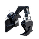 Express Steel Grapples Express Steel Mini Bobcat Log Grapple - Hydraulic Rotation - ES22650