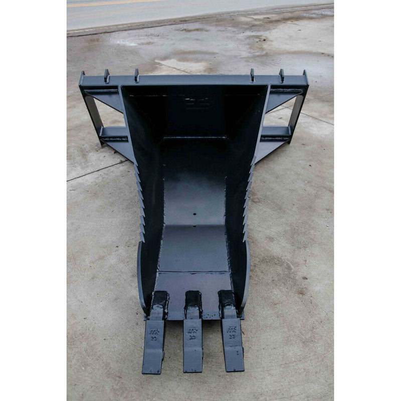 Express Steel Buckets Express Steel Universal Quick Attach Heavy Duty Stump Bucket - ES-HDSB-0000