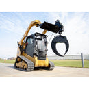 Express Steel Grapples Express Steel Universal Quick Attach Log Grapple - Hydraulic Rotation - ES22550