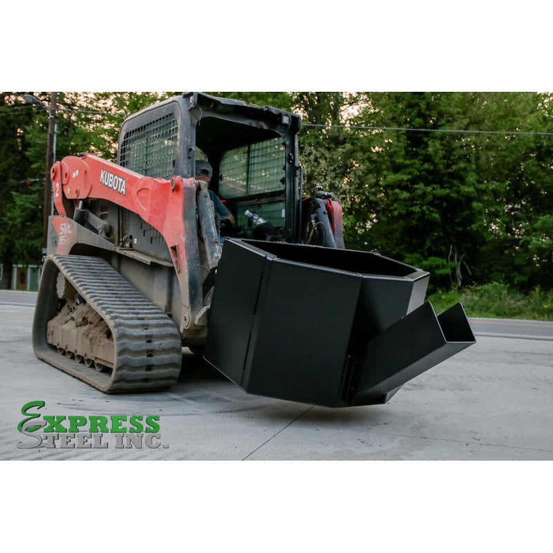 Express Steel Buckets Express Steel Universal Quick Attach Manual Concrete Bucket - ES32040
