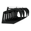 Express Steel Grapples 1/2" Flat Face Couplers (1 Male, 1 Female) Grizzly 72" Heavy Duty Two-Cylinder Brush Grapple