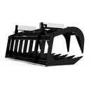 Express Steel Grapples 1/2" Flat Face Couplers (1 Male, 1 Female) Grizzly 72" Heavy Duty Two-Cylinder Brush Grapple