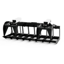 Express Steel Grapples 1/2" Flat Face Couplers (1 Male, 1 Female) Grizzly 72" Heavy Duty Two-Cylinder Brush Grapple