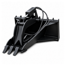 Grizzly ES-Series Buckets Grizzly ES-HD Heavy Duty Stump Bucket Grapple | American Made Skid Steer Attachment