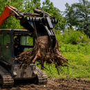 Grizzly ES-Series Buckets Grizzly ES-HD Heavy Duty Stump Bucket Grapple | American Made Skid Steer Attachment