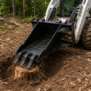 Grizzly ES-Series Buckets Grizzly ES-HD Heavy Duty Stump & Root Bucket | American Made Skid Steer Attachment