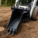 Grizzly ES-Series Buckets Grizzly ES-HD Heavy Duty Stump & Root Bucket | American Made Skid Steer Attachment