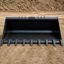 Grizzly ES-Series Buckets Grizzly ES-HD Series 72" Heavy Duty Tooth Bucket for Skid Steers & Compact Track Loaders