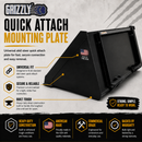 Grizzly ES-Series Buckets Grizzly Smooth Bucket | American-Made Skid Steer Buckets | 60", 66", 72", 78" & 84"