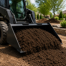 Grizzly ES-Series Buckets Grizzly Smooth Bucket | American-Made Skid Steer Buckets | 60", 66", 72", 78" & 84"