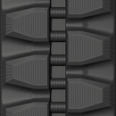Rubber Tracks Warehouse IHI Rubber Track IHI CL35 Rubber Track 450x86x52 ( 18" ) Block Pattern