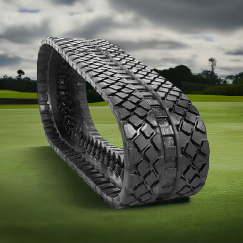 Rubber Tracks Warehouse Komatsu Rubber Track Komastu PC09 Rubber Track 180x72x37 ( 7" ) Diamond Pattern