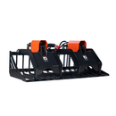 Mammoth Attachments Grapple Buckets Mammoth 72" Heavy Duty Grapple Bucket for Skid Steers & Track Loaders