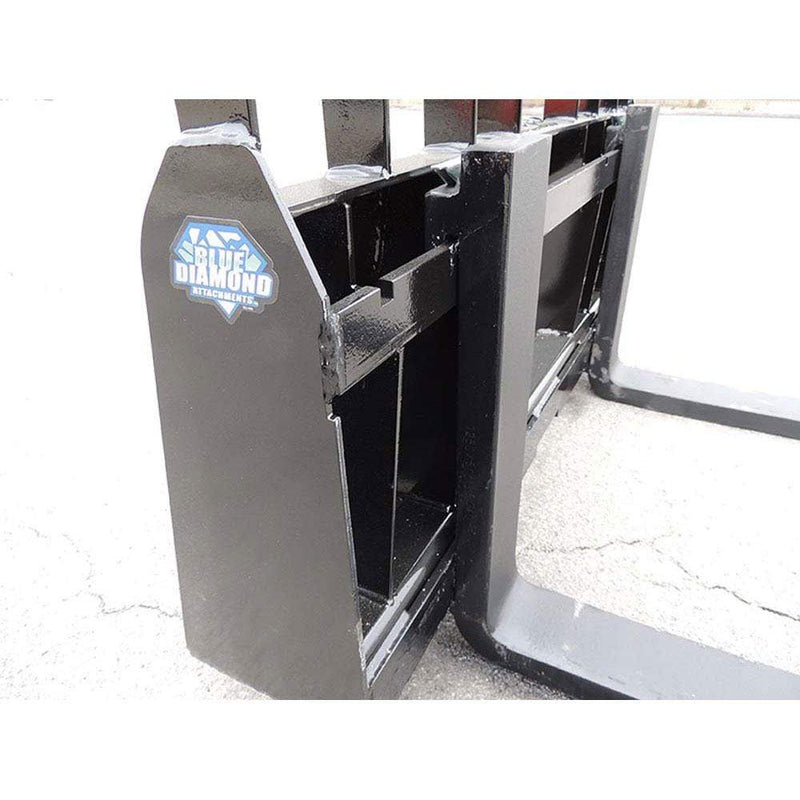Blue Diamond Pallet Forks Blue Diamond Walk Through Pallet Fork