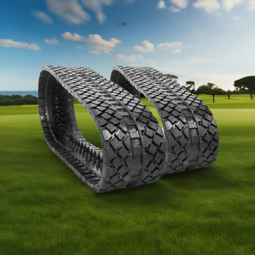 Rubber Tracks Warehouse Bobcat Rubber Track Set of Bobcat T450 Tracks 320x86x45 ( 13" ) Diamond Pattern