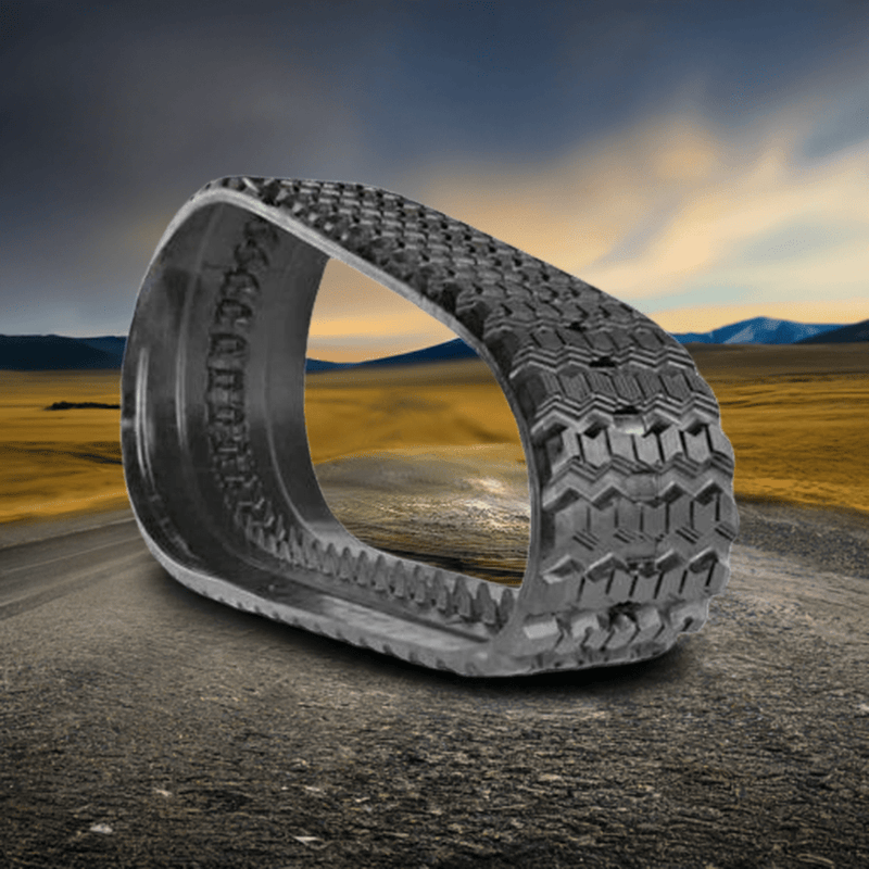 Rubber Tracks Warehouse Takeuchi Rubber Track Takeuchi TL230 Rubber Track 400x86x52 ( 16" ) Zig Zag Pattern