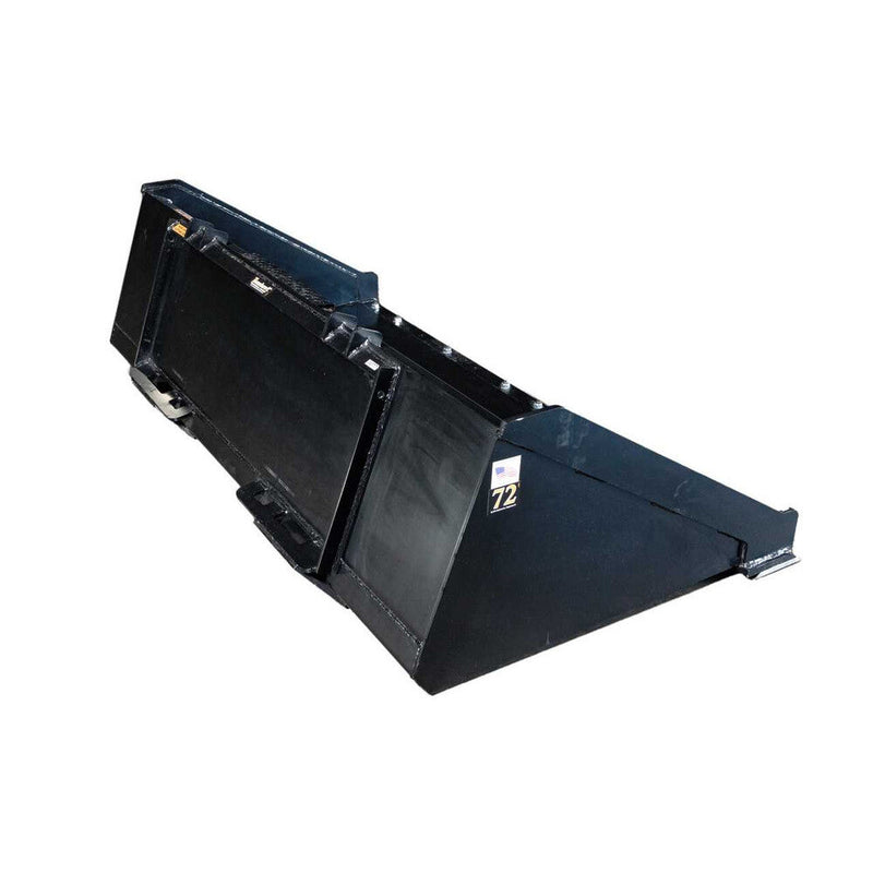 Tomahawk Buckets Tomahawk 72" Heavy Duty Low-Profile Smooth Bucket with Bolt-On-Edge - 3077