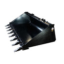 Tomahawk Buckets Tomahawk 72" Heavy Duty Low Profile Smooth Bucket with Teeth - 3087