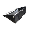 Tomahawk Buckets Tomahawk 72" Heavy Duty Low Profile Smooth Bucket with Teeth - 3087