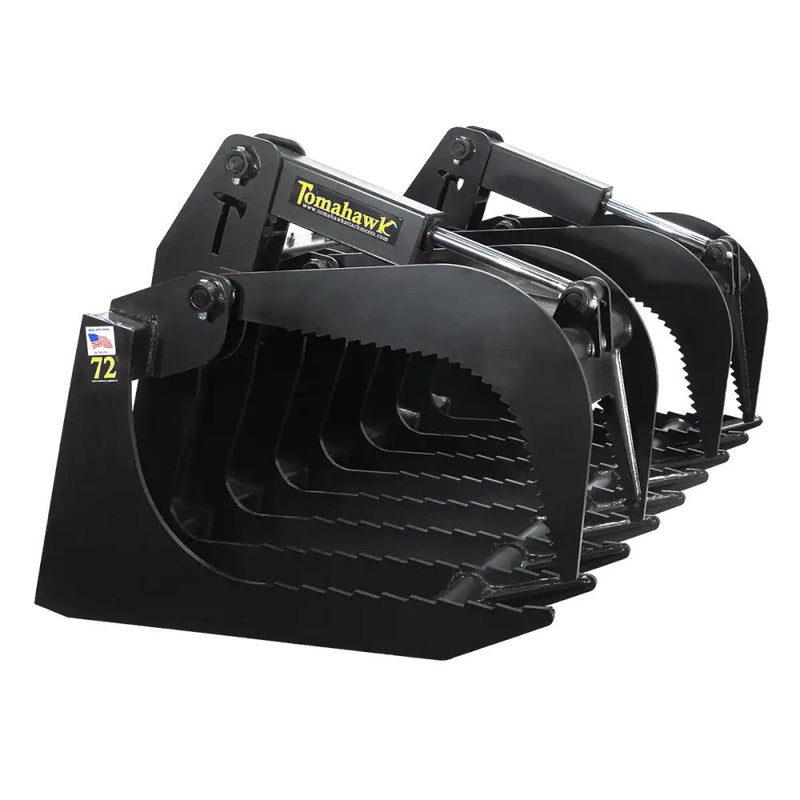 Tomahawk Grapples Tomahawk 72" Severe Duty Two-Cylinder Brush Grapple - 3092