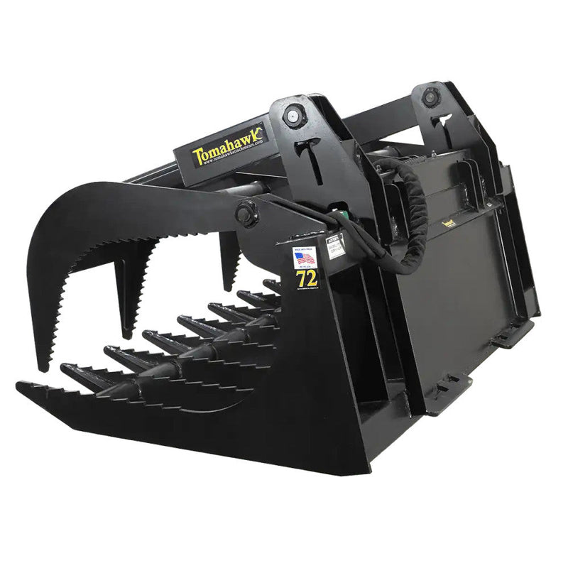 Tomahawk Grapples Tomahawk 72" Severe Duty Two-Cylinder Brush Grapple - 3092