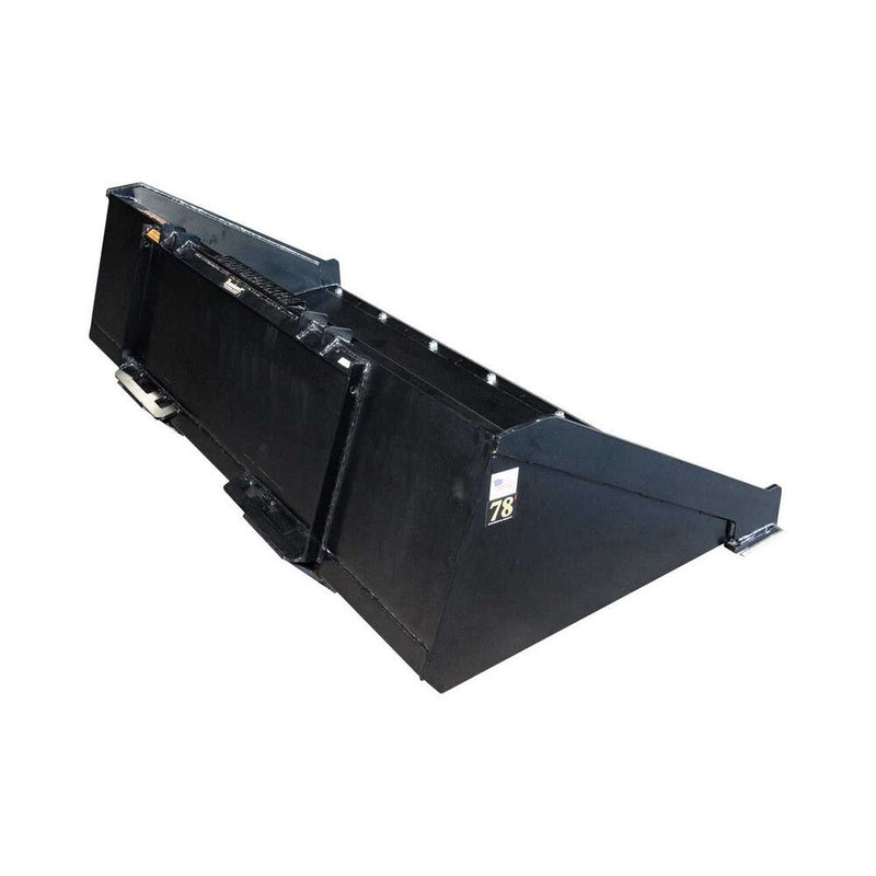 Tomahawk Buckets Tomahawk 78" Heavy Duty Low-Profile Smooth Bucket with Bolt-On-Edge - 3078