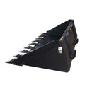 Tomahawk Buckets Tomahawk 78" Heavy Duty Low Profile Smooth Bucket with Teeth - 3088