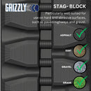 Rubber Tracks Warehouse Toro Rubber Track TORO B50-1-2 Rubber Track 400x72.5Nx72 ( 16" ) Block Pattern