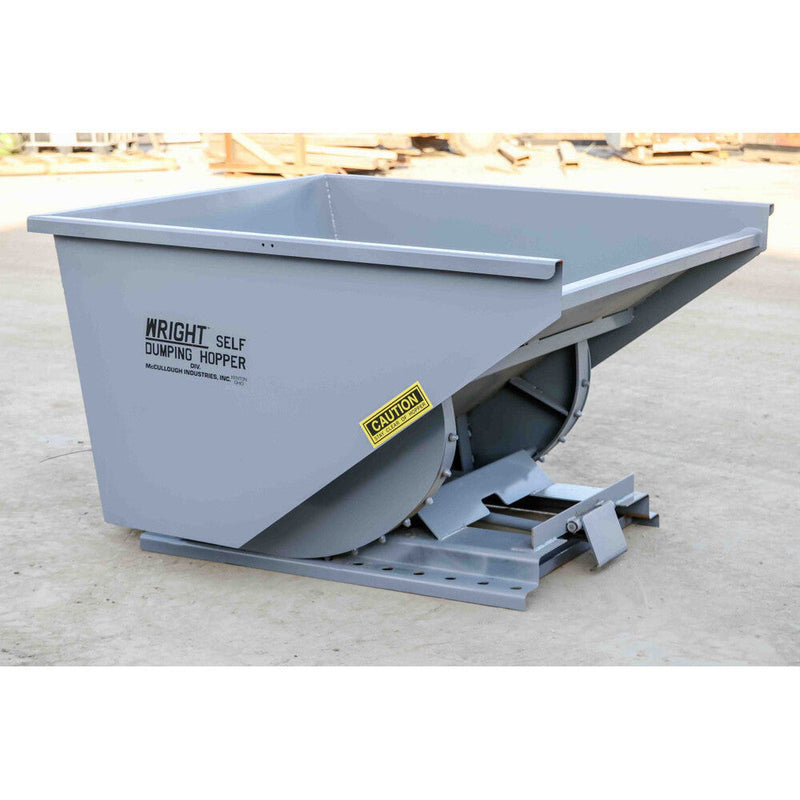 Wright Bump Release Hopper Wright 1-1/2 Yard Wright Bump Release Hopper - 15055BR