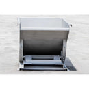 Wright Self-Dumping Hopper Wright 1/2 Yard Wright Stainless Steel Self-Dumping Hopper - 5077SS