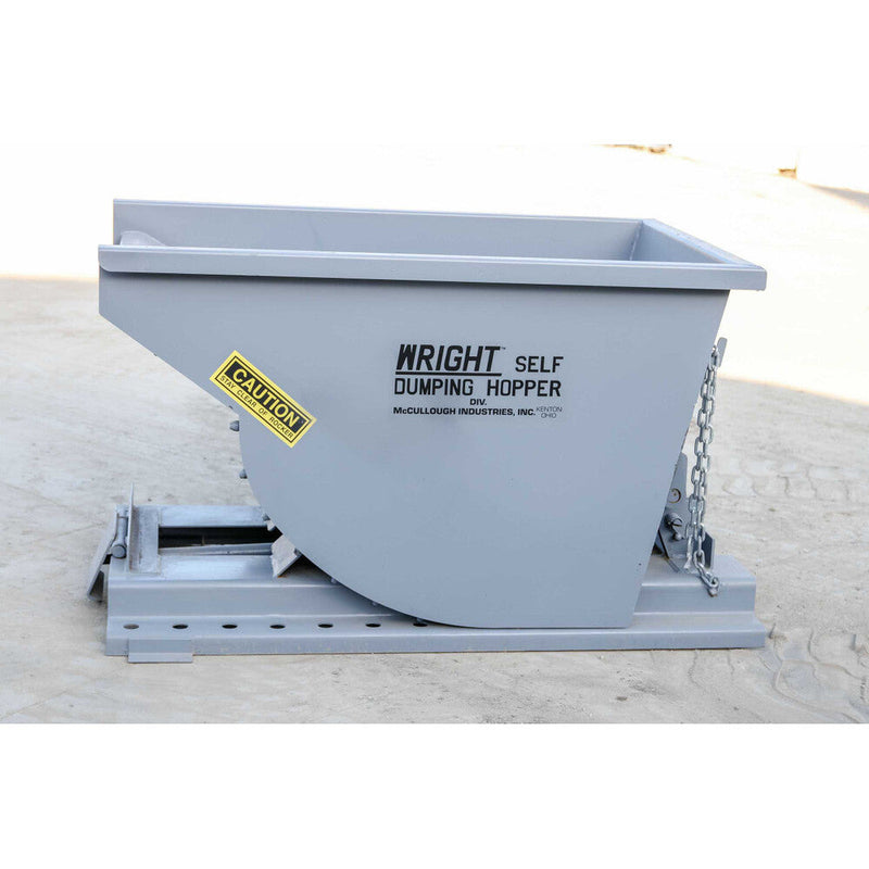 Wright Bump Release Hopper Wright 1/3 Yard Wright Bump Release Hopper - 3355BR