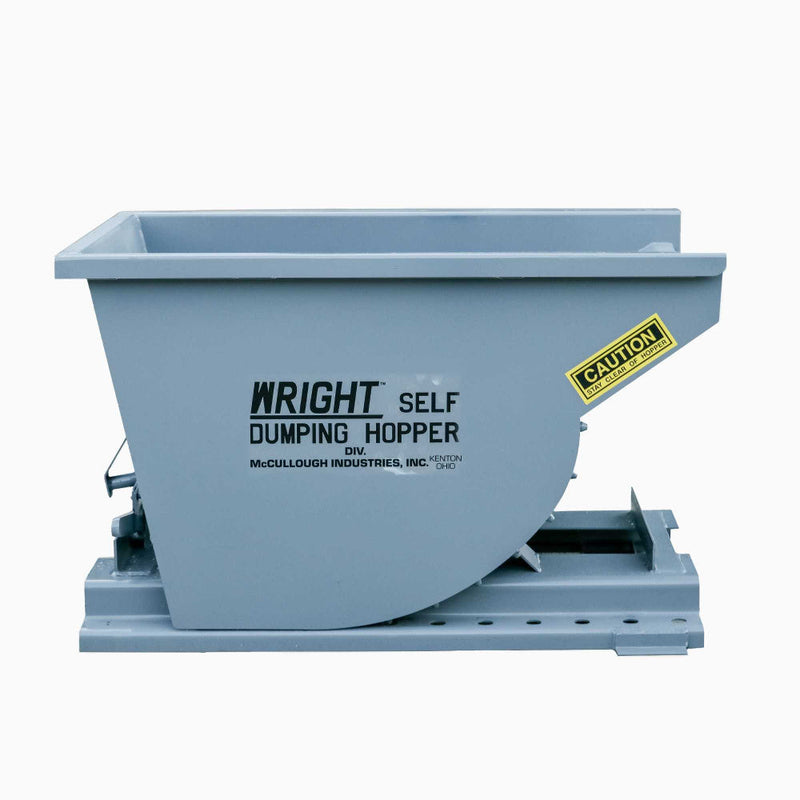 Wright Self-Dumping Hopper Wright 1/3 Yard Wright Self-Dumping Hopper - 3355