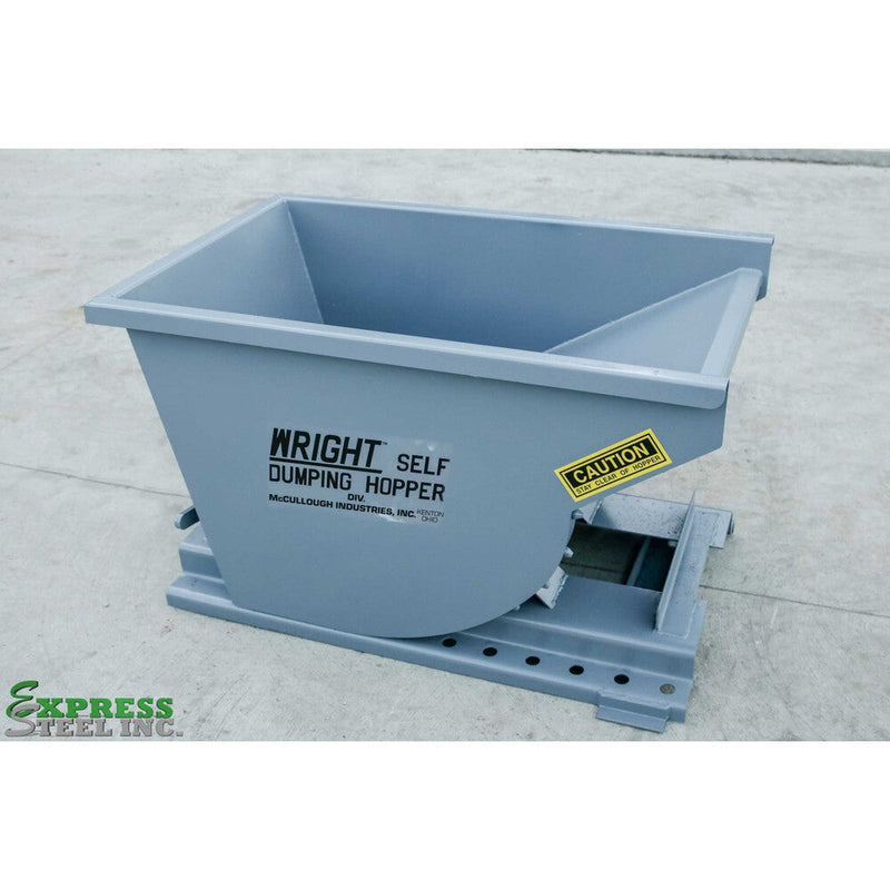 Wright Self-Dumping Hopper Wright 1/3 Yard Wright Self-Dumping Hopper - 3355