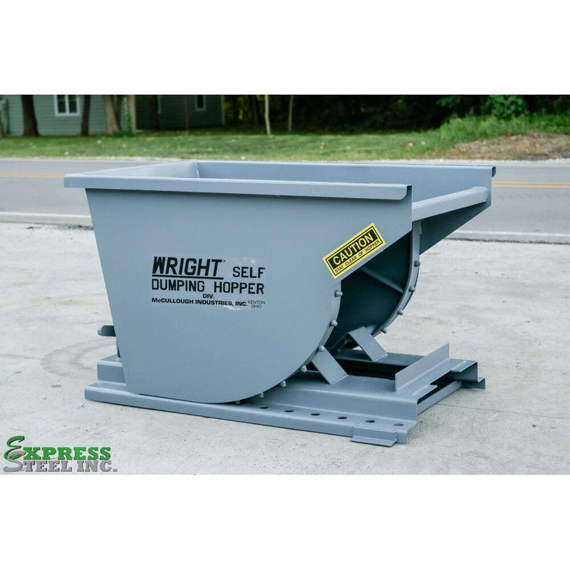 Wright Self-Dumping Hopper Wright 1/3 Yard Wright Self-Dumping Hopper - 3355