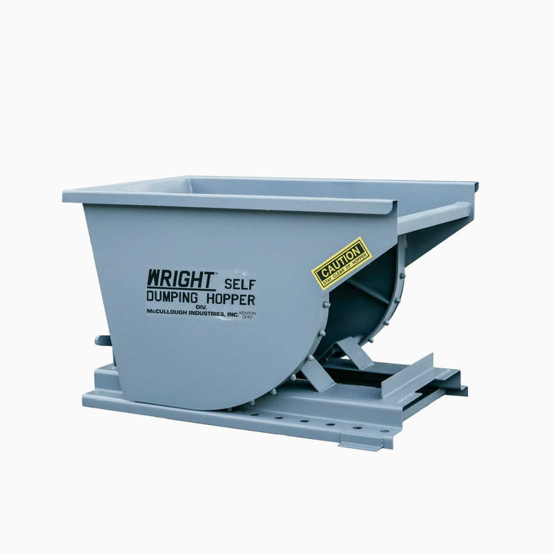 Wright Self-Dumping Hopper Wright 1/3 Yard Wright Self-Dumping Hopper - 3355
