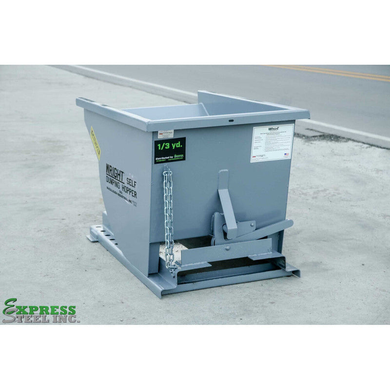 Wright Self-Dumping Hopper Wright 1/3 Yard Wright Self-Dumping Hopper - 3355