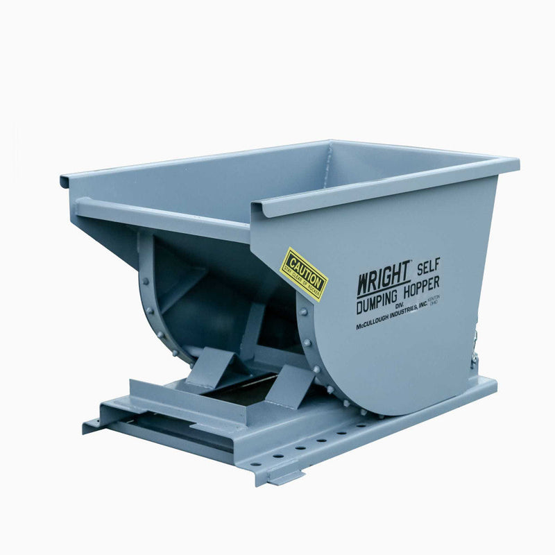 Wright Self-Dumping Hopper Wright 1/3 Yard Wright Self-Dumping Hopper - 3355