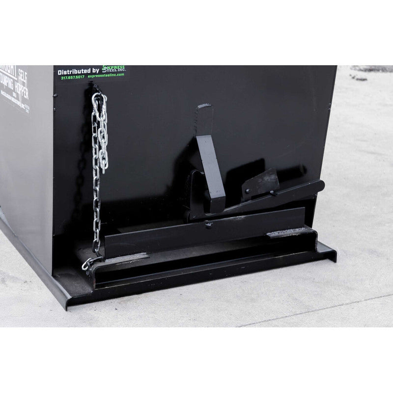 Wright Heavy Duty Self-Dumping Hopper Wright 1 Yard Wright Heavy Duty Self-Dumping Hopper - Black - 10099