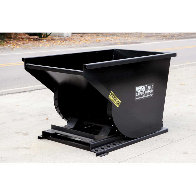 Wright Heavy Duty Self-Dumping Hopper Wright 1 Yard Wright Heavy Duty Self-Dumping Hopper - Black - 10099