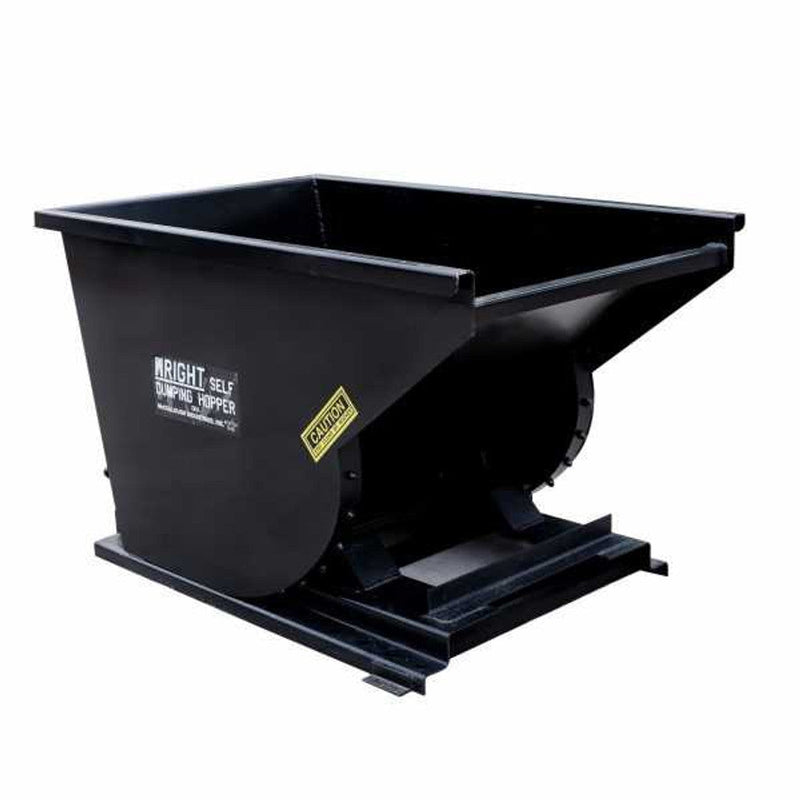 Wright Heavy Duty Self-Dumping Hopper Wright 1 Yard Wright Heavy Duty Self-Dumping Hopper - Black - 10099