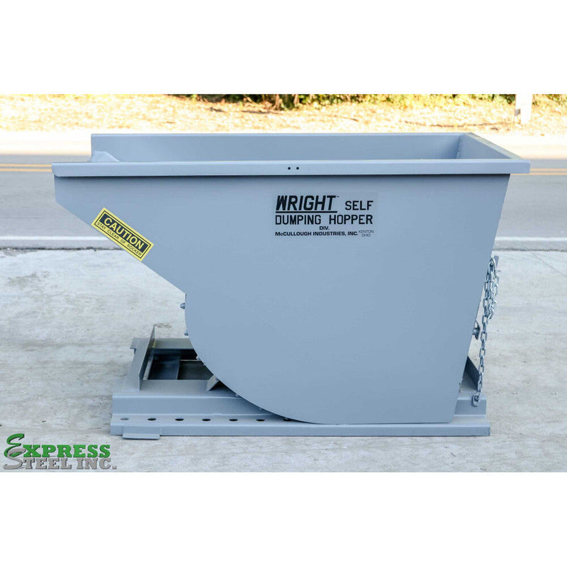 Wright Self-Dumping Hopper Wright 1 Yard Wright Self-Dumping Hopper - 10055