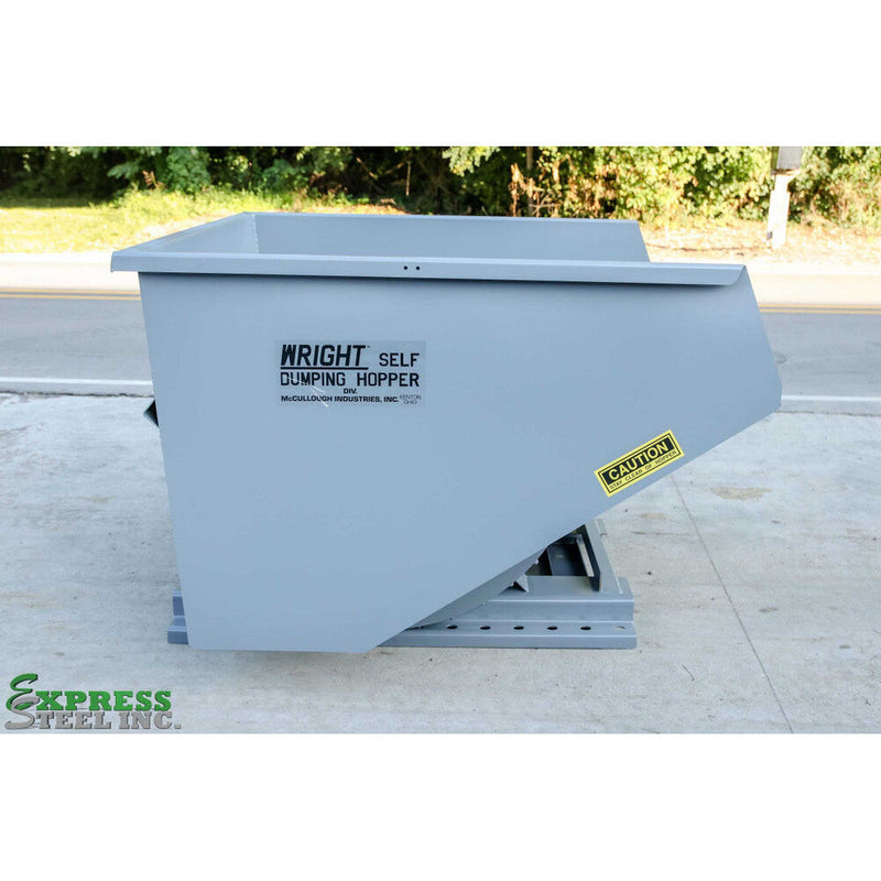 Wright Self-Dumping Hopper Wright 2-1/2 Yard Wright Self-Dumping Hopper - 26055