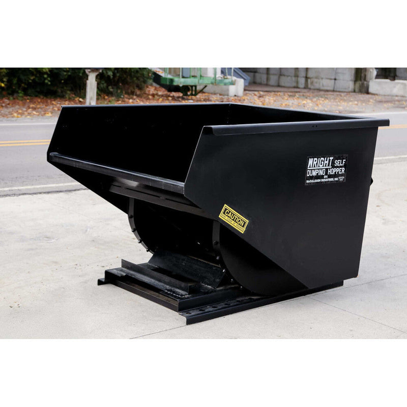 Wright Heavy Duty Self-Dumping Hopper Wright 2 Yard Wright Heavy Duty Self-Dumping Hopper - Black - 20099